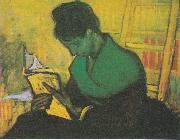 Woman reading a novel, Vincent Van Gogh
